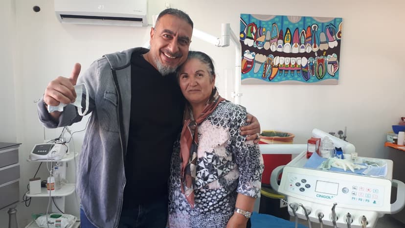 Hastalarımızla mutlu kareler